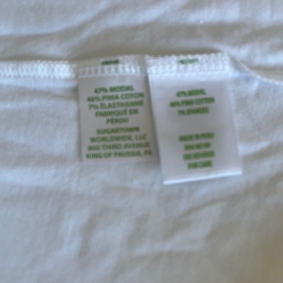 Lilly Pulitzer Finn Top Lilly Loves DC The National Mall Floral Casual Tee Small - Picture 8 of 8